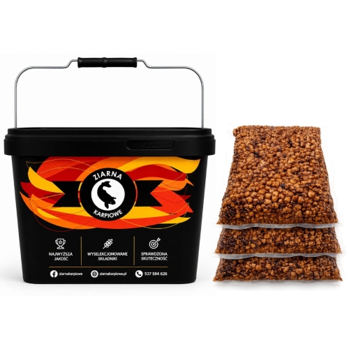 3X2KG GOTOWANY ORZECH TYGRYSI  -  ZESTAW ZIAREN KARPIOWYCH