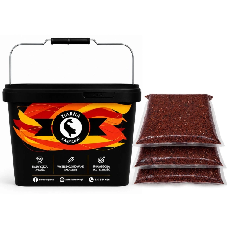 3X2KG MIX KONOPIE- RZEPIK- ZESTAW ZIAREN KARPIOWYCH