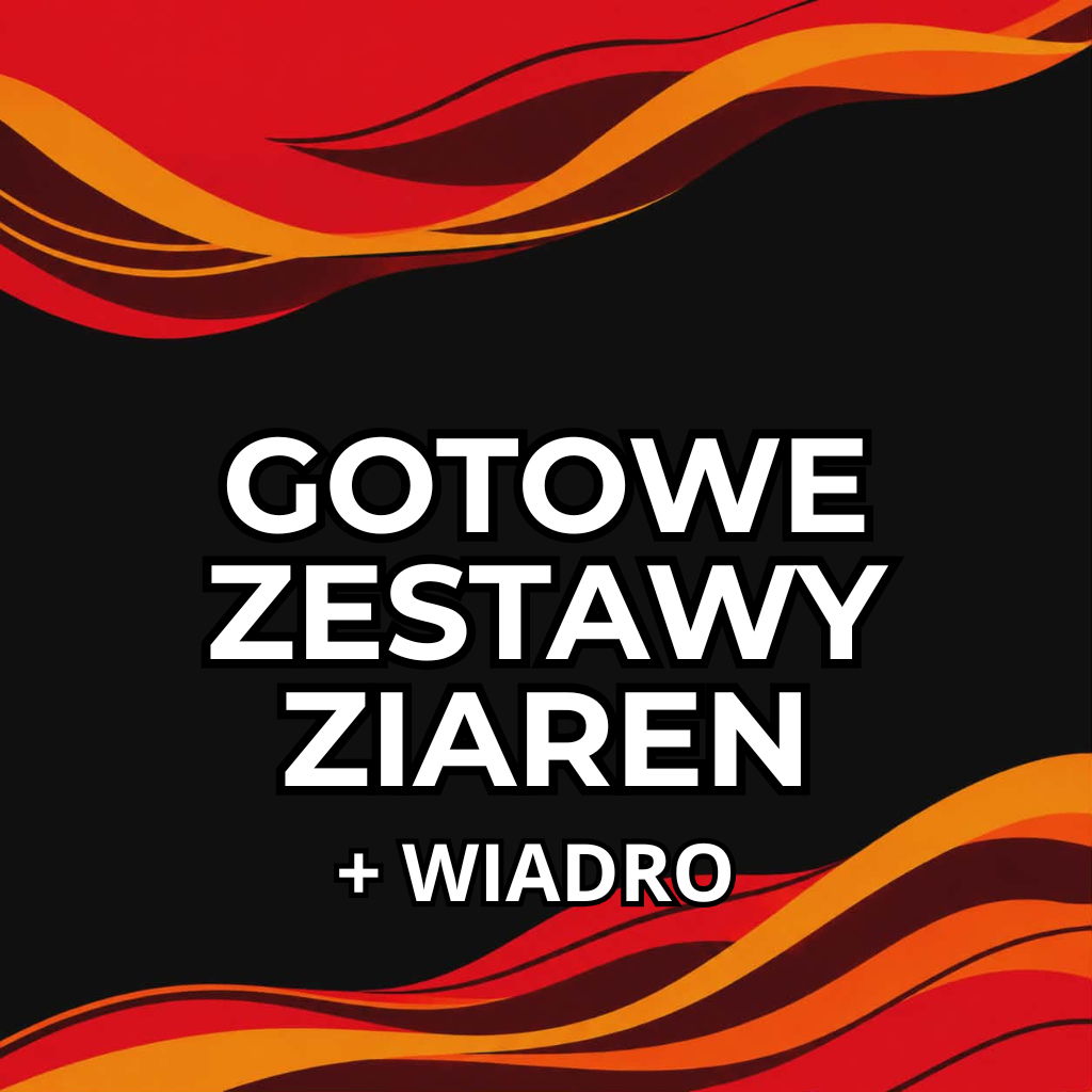 GOTOWE ZESTAWY ZIAREN + WIADRO 