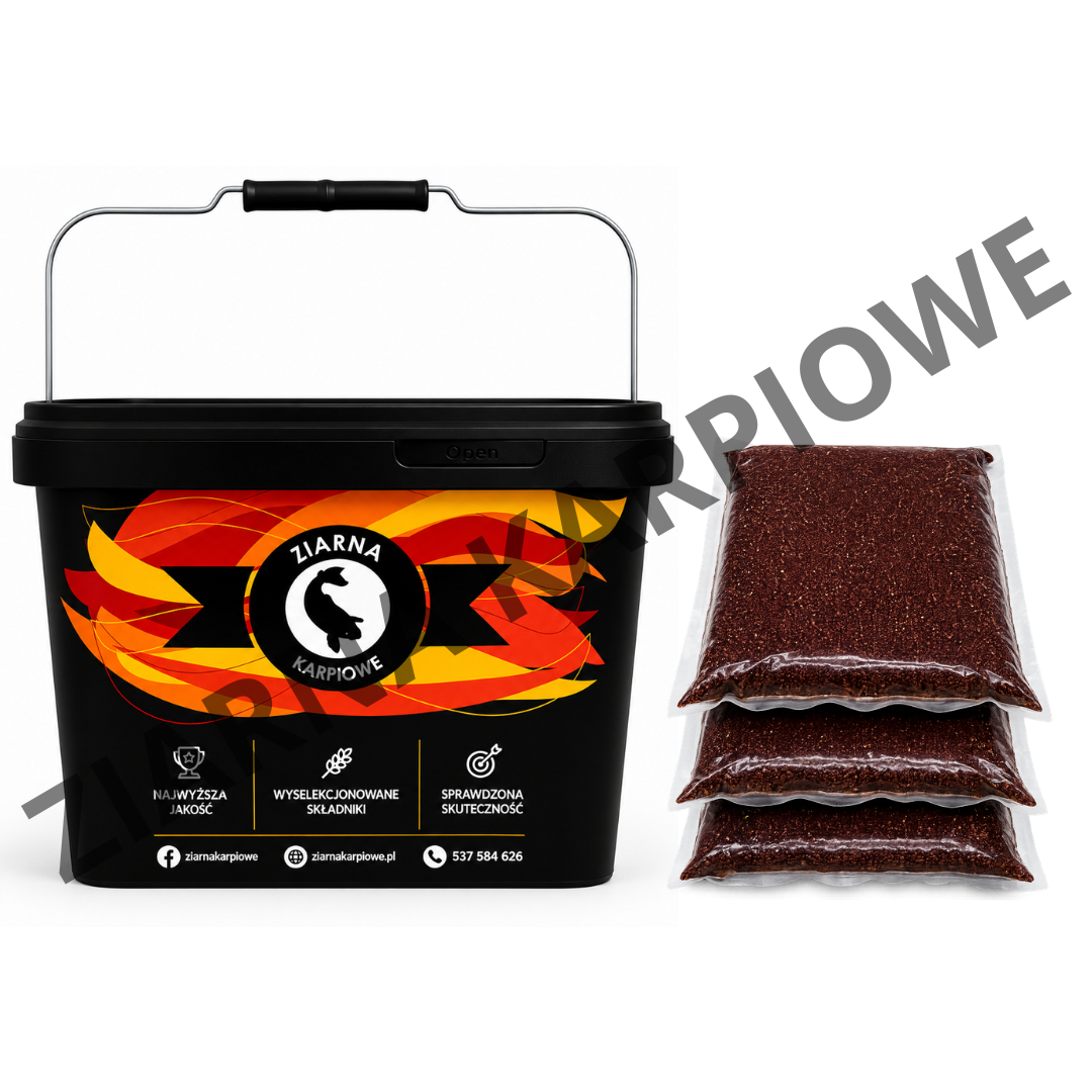 3x2KG GOTOWANY RZEPIK - ZESTAW ZIAREN KARPIOWYCH