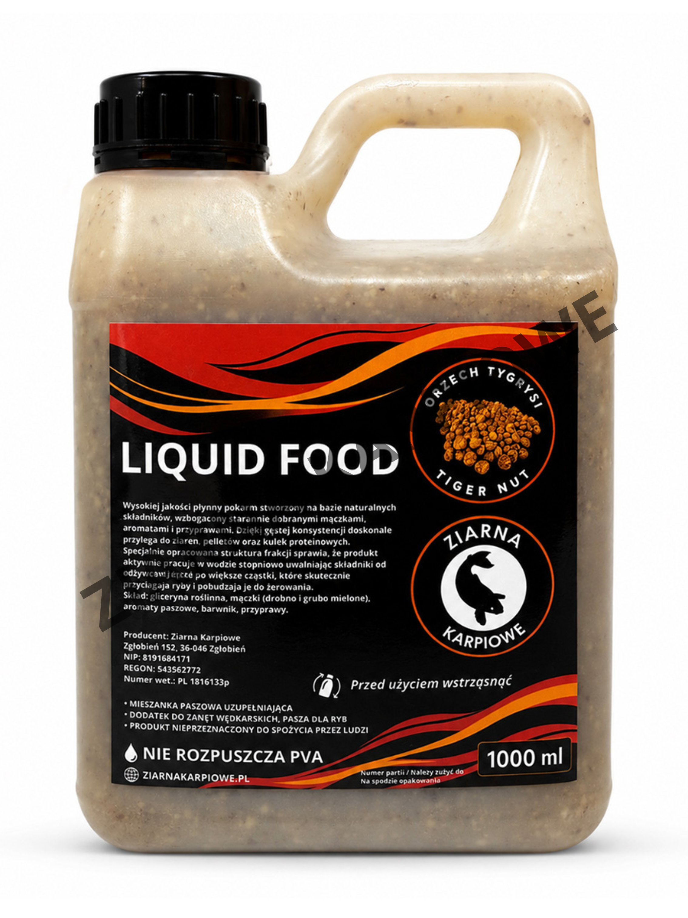 LIQUID FOOD ORZECH TYGRYSI - PŁYNNY POKARM - 1000ml